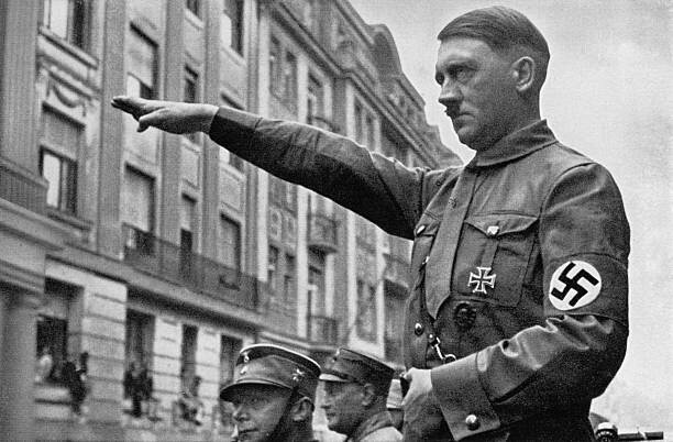 Adolf Hitler was addressing the army